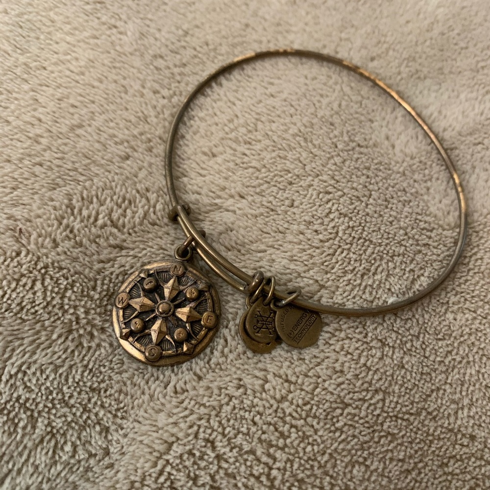 Alex & Ani compass bracelet